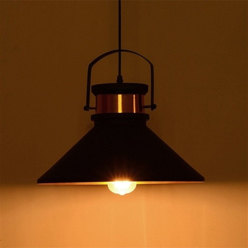 European Antique-Style LED Pendant Light for Dining Room – Vintage Suspension Lamp