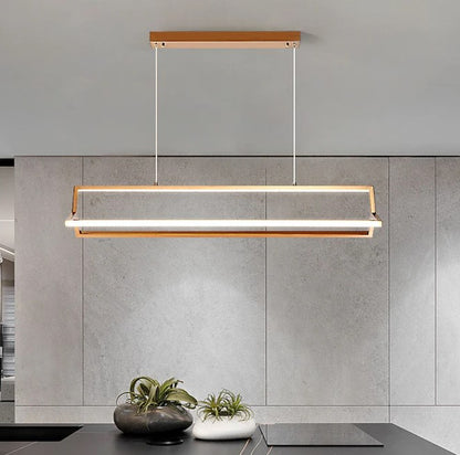 LED Pendant Lights – Modern Line Design for Kitchen and Foyer