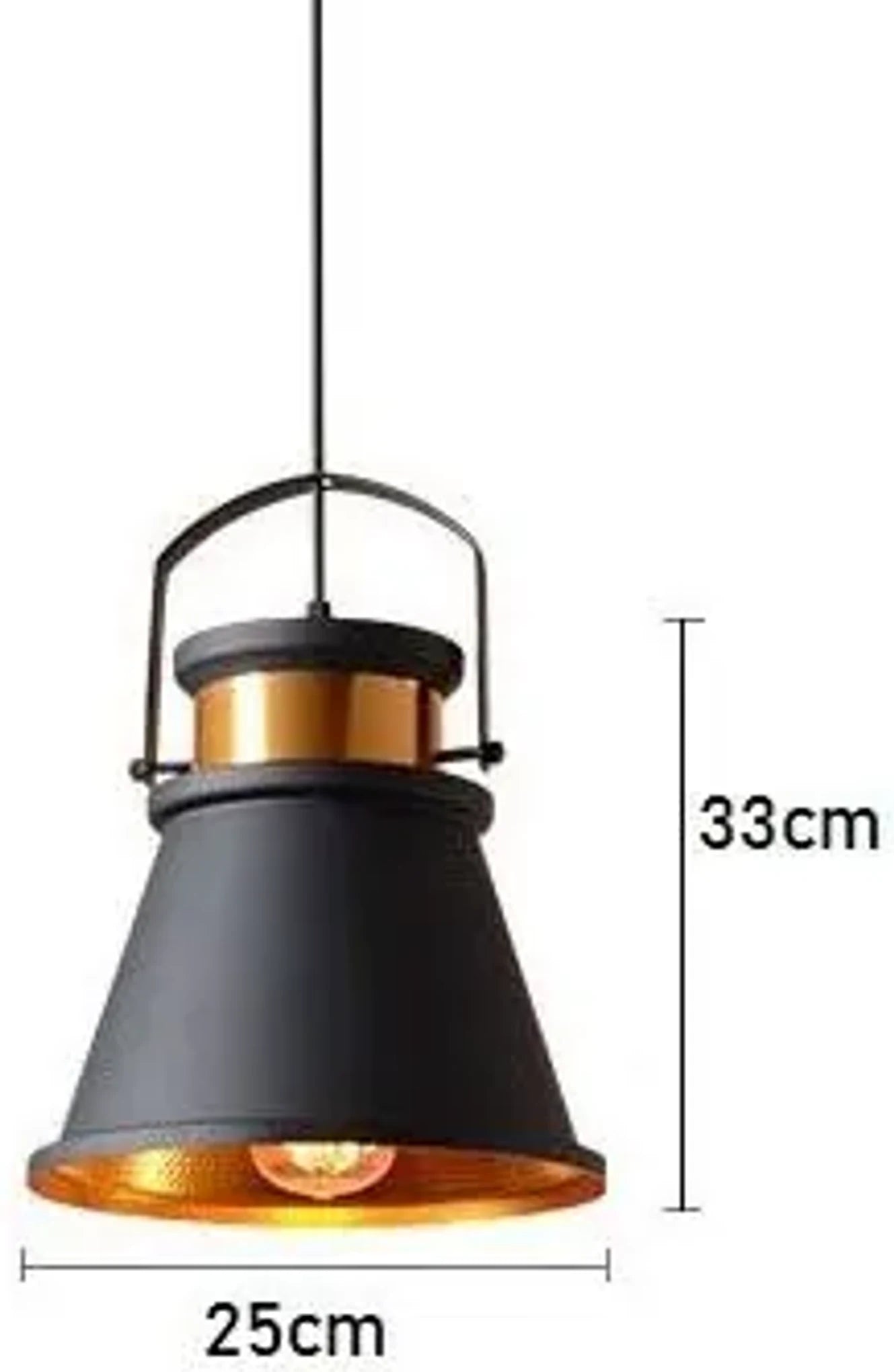 Decorative Iron Pendant Light – Multipurpose Ceiling Hanging Lamp