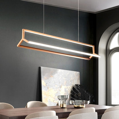 LED Pendant Lights – Modern Line Design for Kitchen and Foyer